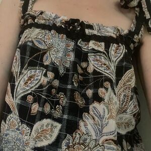 Lucky brand paisley top (size: S)